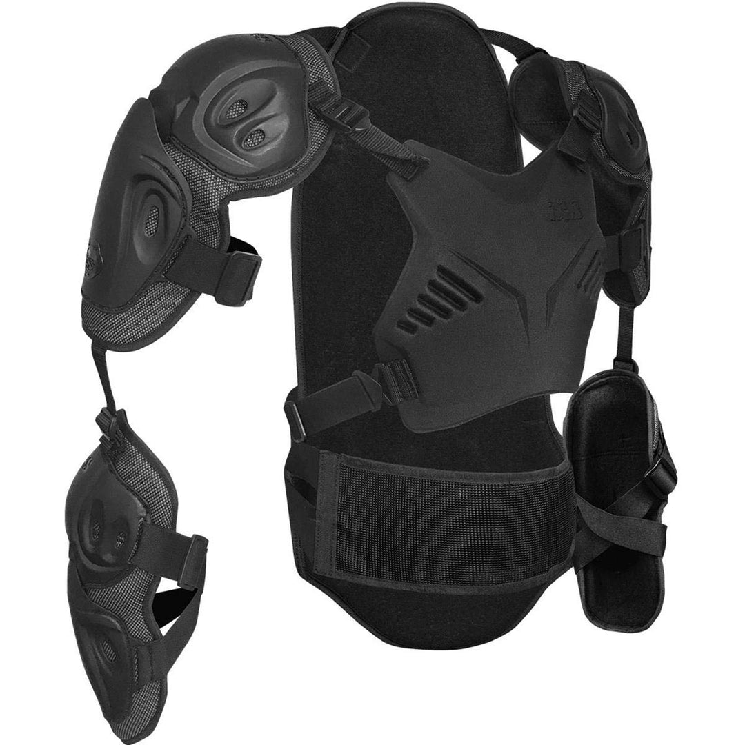 IXS Assault Evo Upper Protective Black XSS Schutz, Schwarz