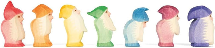 Ostheimer - 25043 - Zwerg grün, Holz, Handarbeit, 6,5cm x 4,7cm x 2,5cm