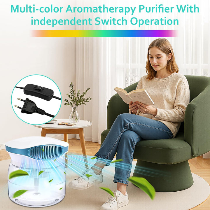 Lufterfrischer Luftbefeuchter Aroma Diffuser Ioniser with 30ml Essential Oils, Dayear Aromatisierer