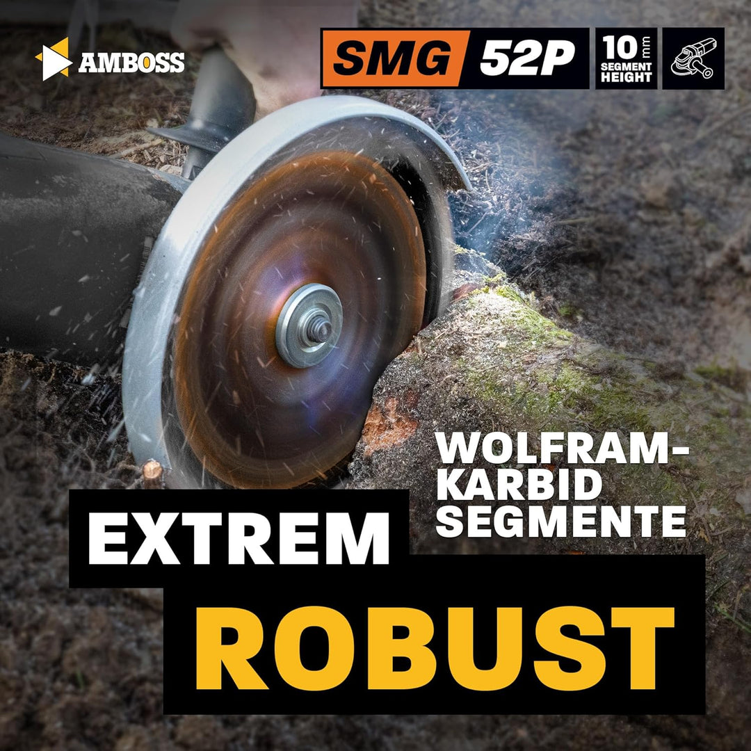 Amboss Trennscheibe Ø230 x 22.2 mm (Für Wurzeln, Asphalt, Hartgummi etc.) - Galvanisiert Ø 230 mm x