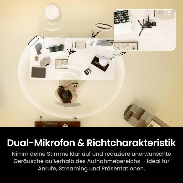 Insta360 PUC3 Webcam Get Set Bundle Graphitschwarz Auf Geht&