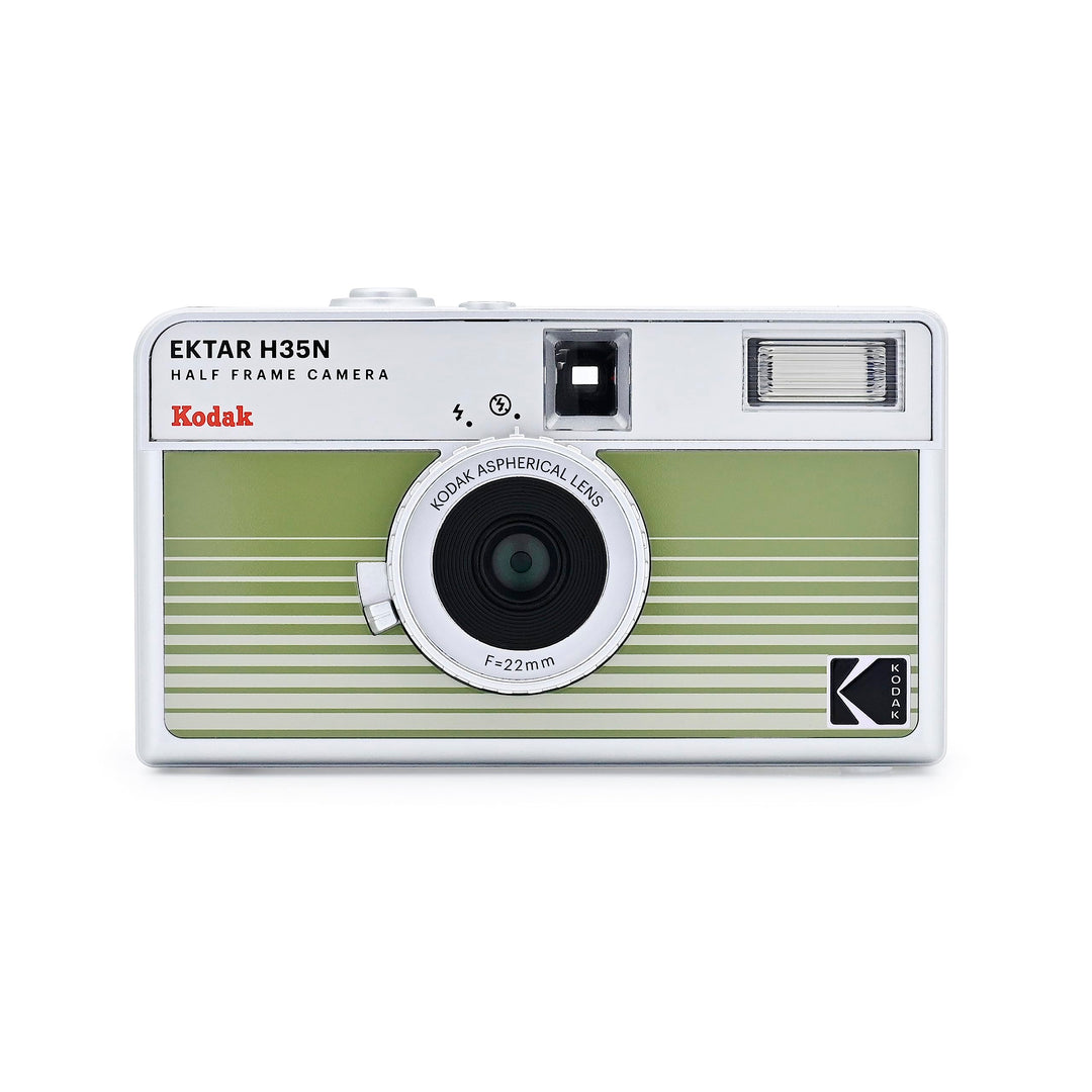 Kodak EKTAR H35N Halbformat-Filmkamera, 35 mm, wiederverwendbar, Bulb-Funktion, Sternfilter, beschic