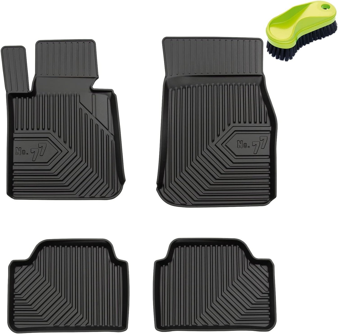 FROGUM No.77 Gummimatten Ganzjahresset von Auto Fussmatten Autofussmatten für BMW 1er F20 2011-2019