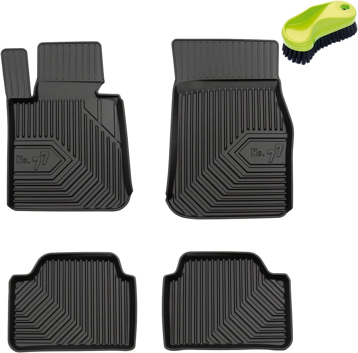 FROGUM No.77 Gummimatten Ganzjahresset von Auto Fussmatten Autofussmatten für BMW 1er F20 2011-2019