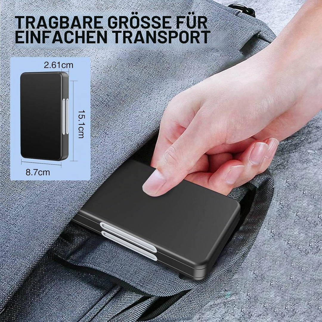 HEIYING Speicherkarten Etui für SD Karten und Micro SD Karten,tragbarer SD SDHC SDXC Micro SD Karten
