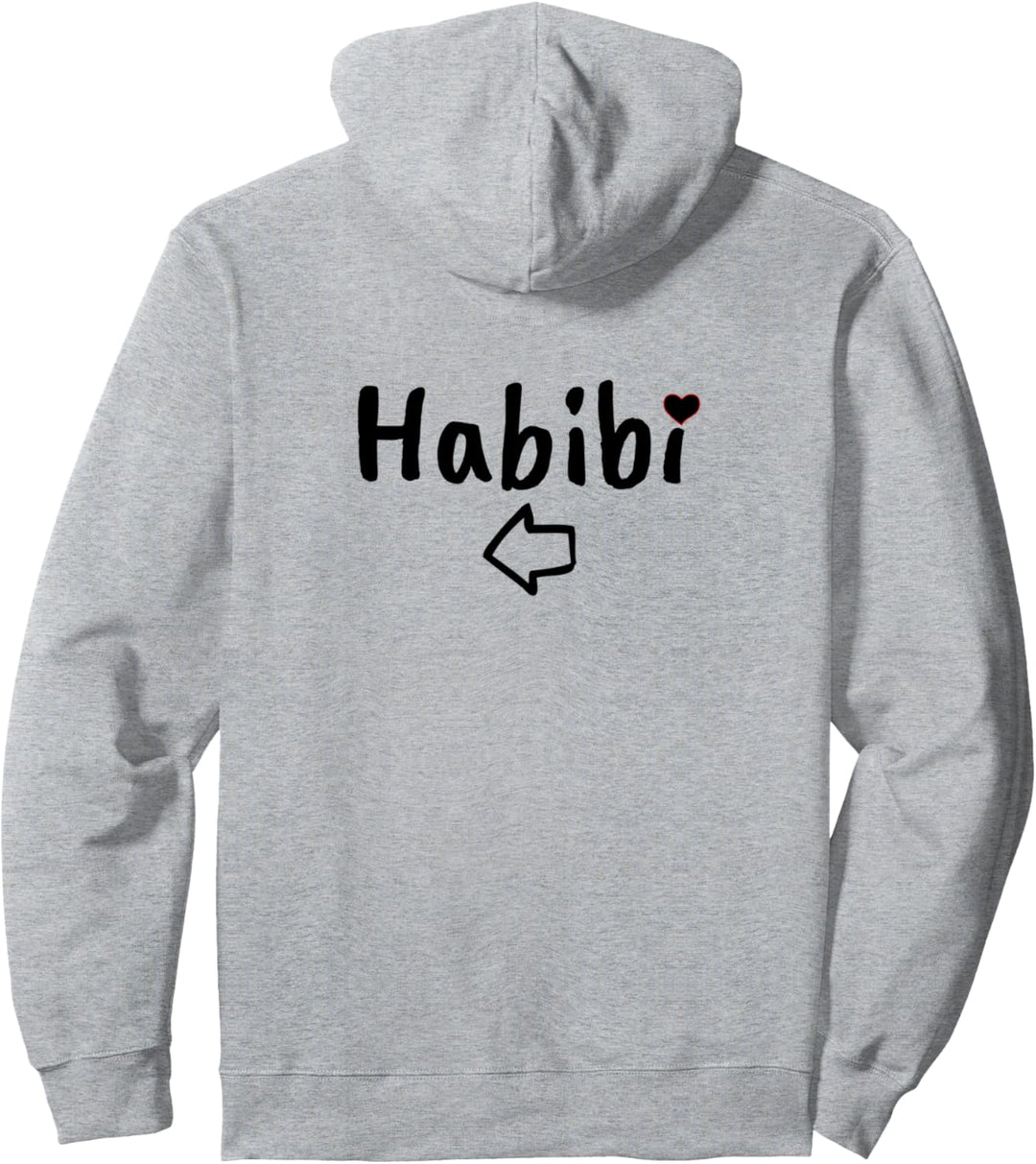 Habibi Passende Paare Damen Pullover Hoodie