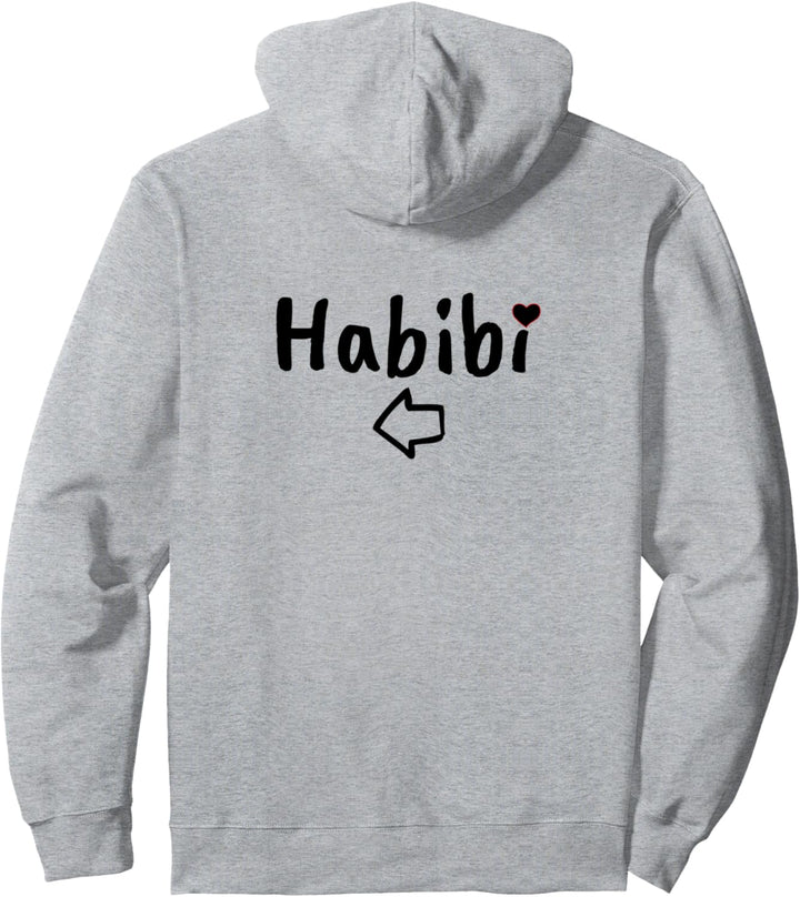 Habibi Passende Paare Damen Pullover Hoodie