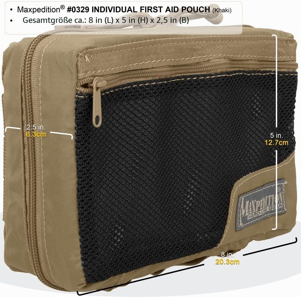 Maxpedition Gear Erste-Hilfe-Tasche Khaki, Khaki