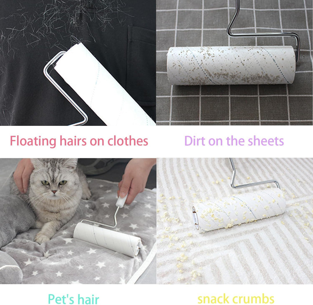 Fusselrolle Hundehaare Entfernen Flusenentferner - 1 Set Geeignet für Kleidung, Fell, Sofas, Schlafz