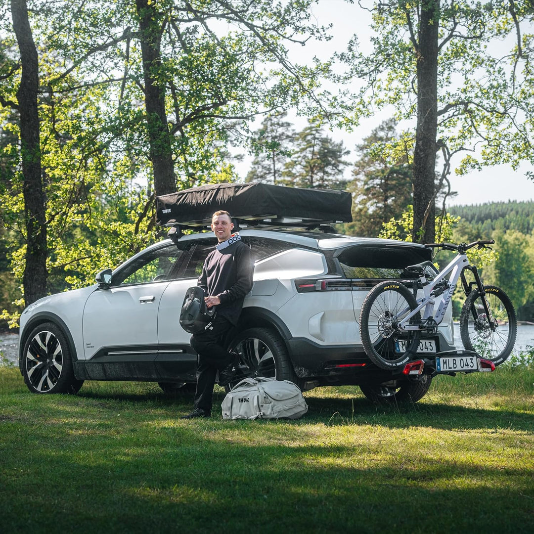 Thule Velolite Fahrradträger Für Die Anhängerkupplung Black, 2 Bikes Black 2 bikes, Black 2 bikes