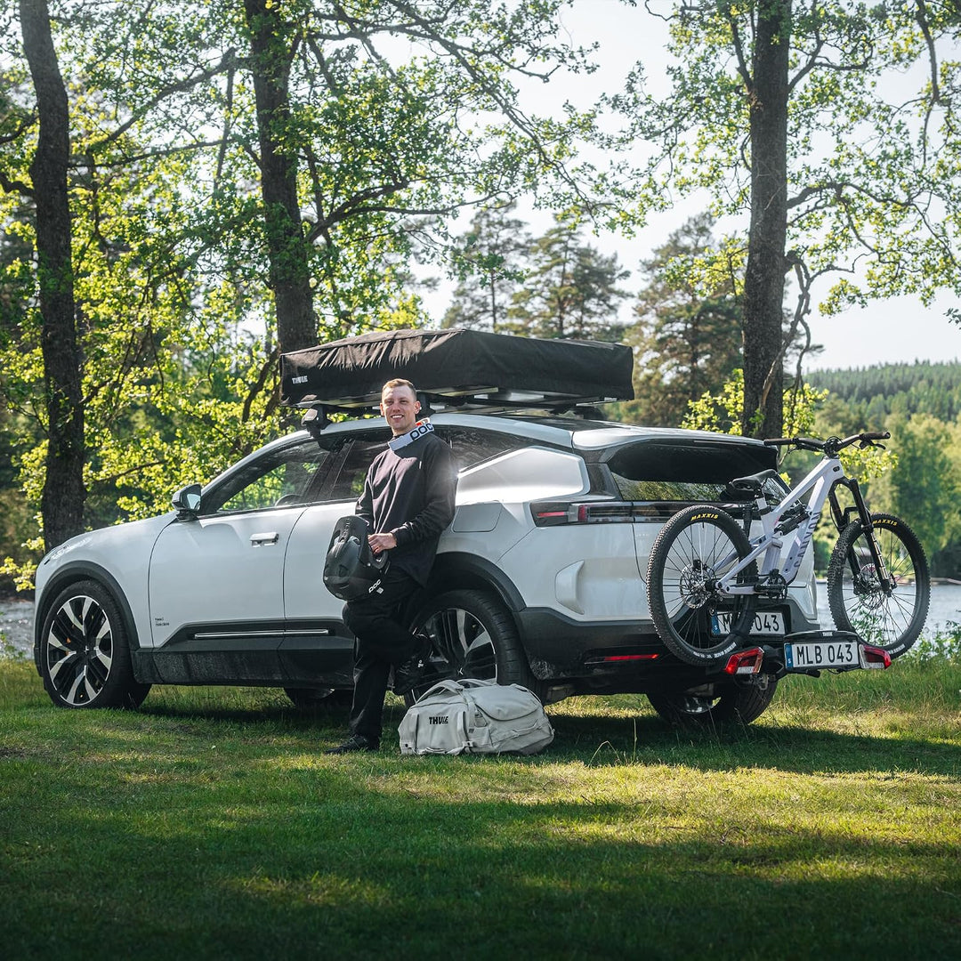 Thule Velolite Fahrradträger Für Die Anhängerkupplung Black, 3 Bikes Black 3 bikes, Black 3 bikes