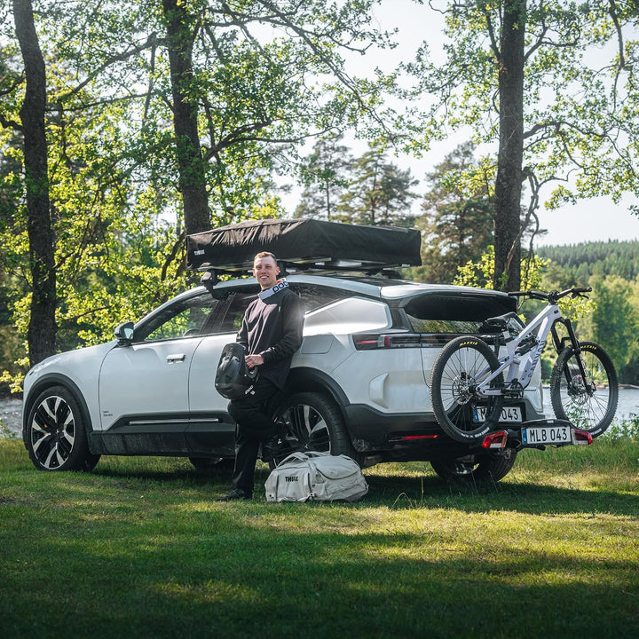 Thule Velolite Fahrradträger Für Die Anhängerkupplung Black, 3 Bikes Black 3 bikes, Black 3 bikes