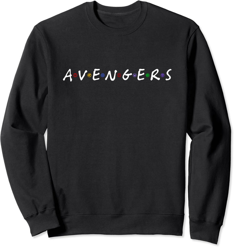 Marvel Avengers 90s TV Logo Sweatshirt