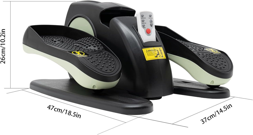 Heimtrainer Pedaltrainer Set Geschwindigkeiten einstellbar leise Beintrainer LCD-Display für Zuhause