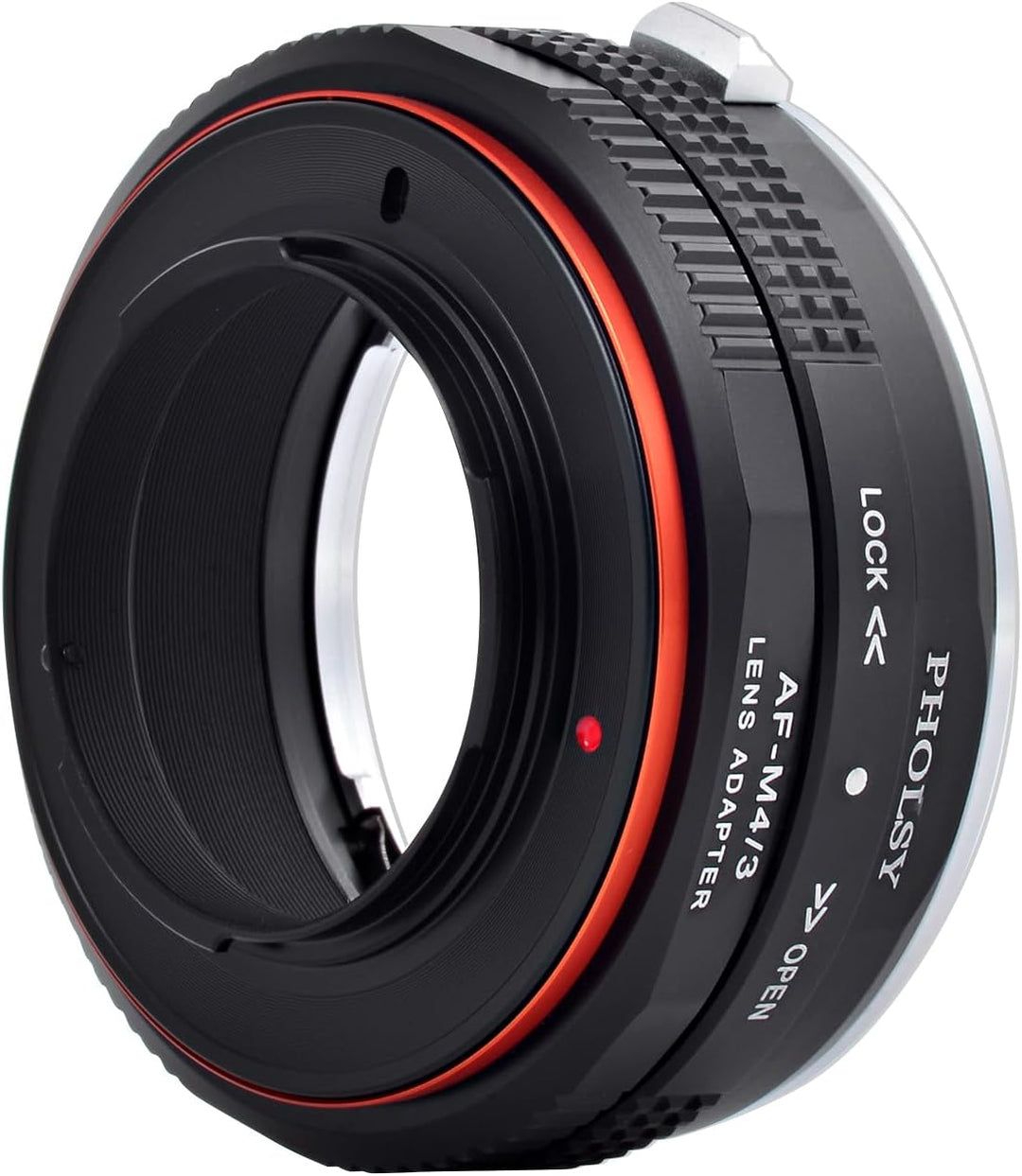 PHOLSY Objektivadapter mit Blendenring AF auf MFT Kompatibel mit Sony A Minolta AF Mount Objektiv au