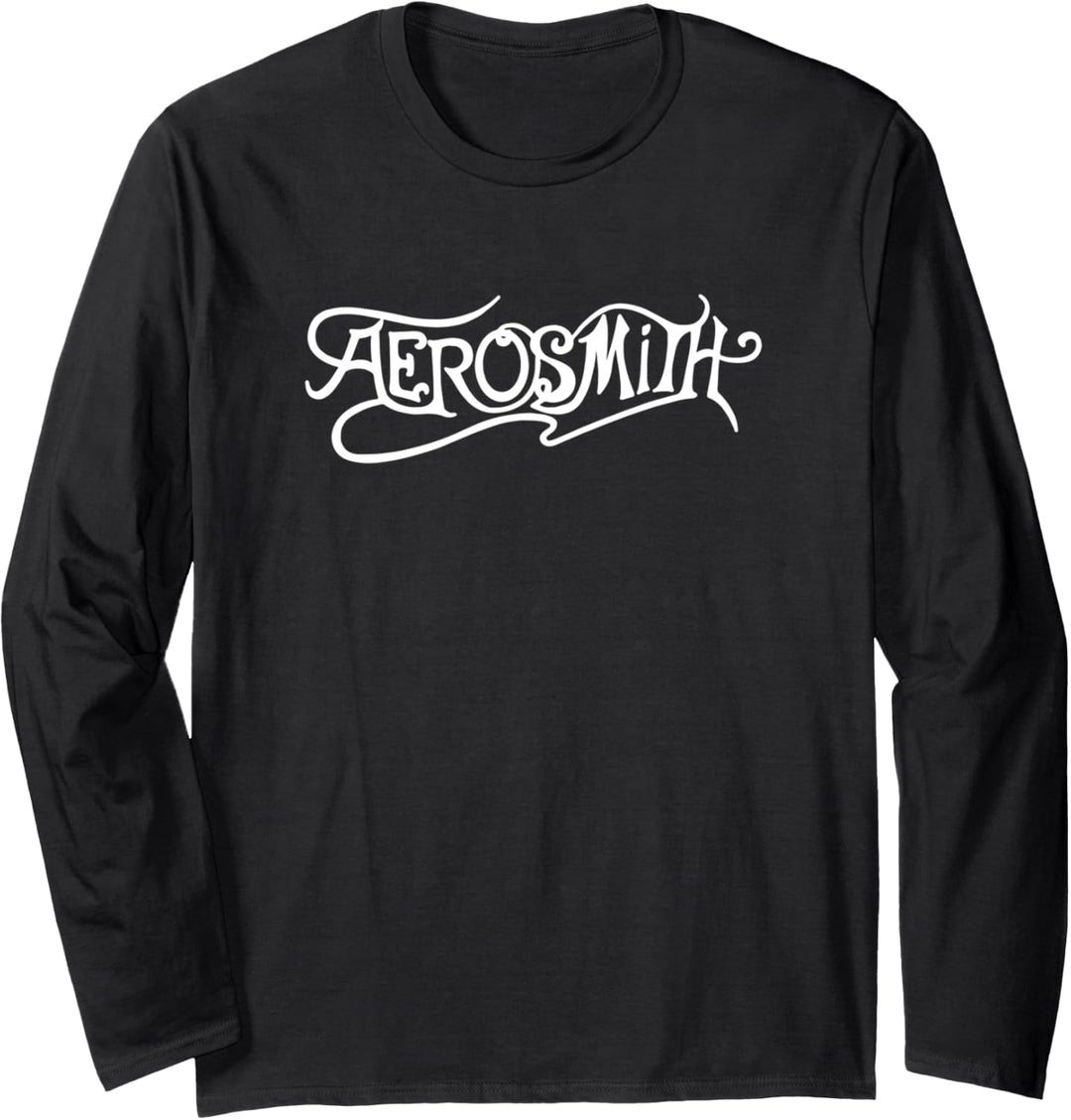 Aerosmith – Get A Grip Logo (weiss) Langarmshirt
