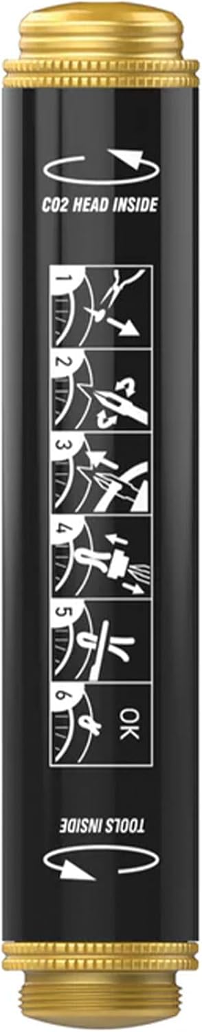 Lezyne Unisex – Erwachsene Pro Tubeless Kit Loaded schwarz