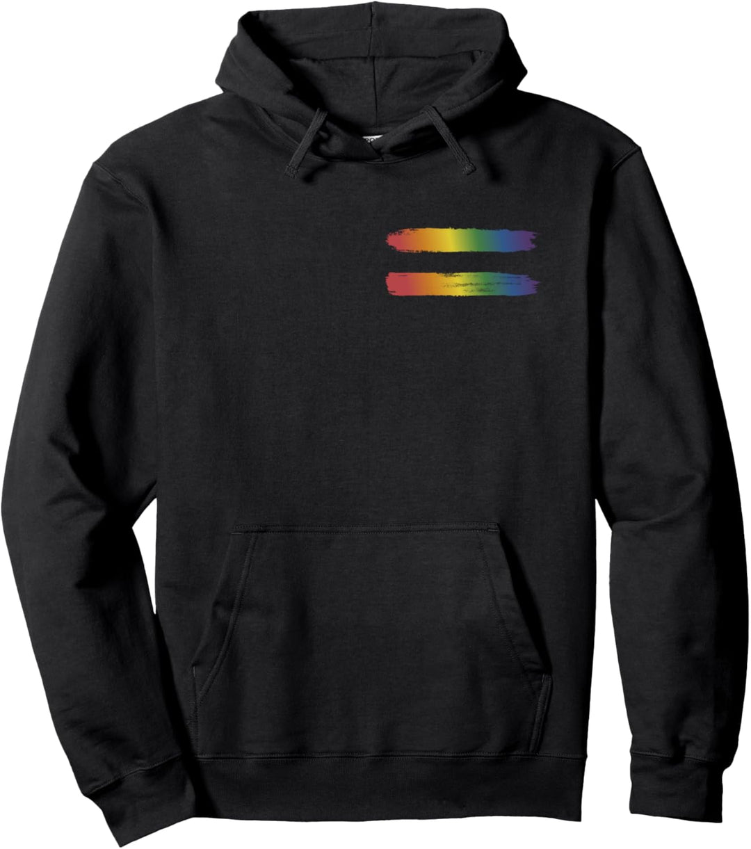 Regenbogen Flagge für Homosexuelle, Schwule und Lesben Pullover Hoodie