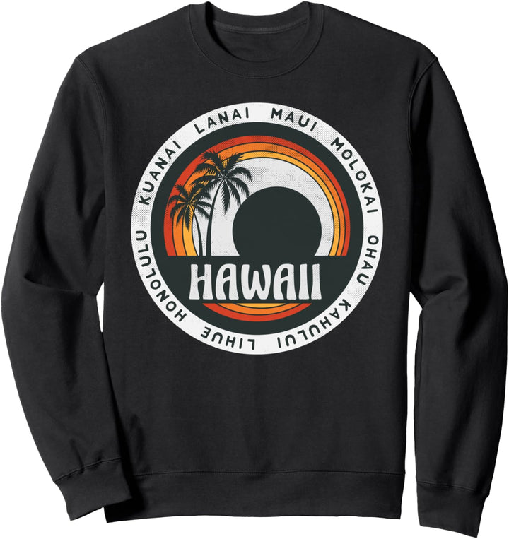 Vintage Hawaii Reise Hawaii Urlaub tropische Männer & Frauen Sweatshirt