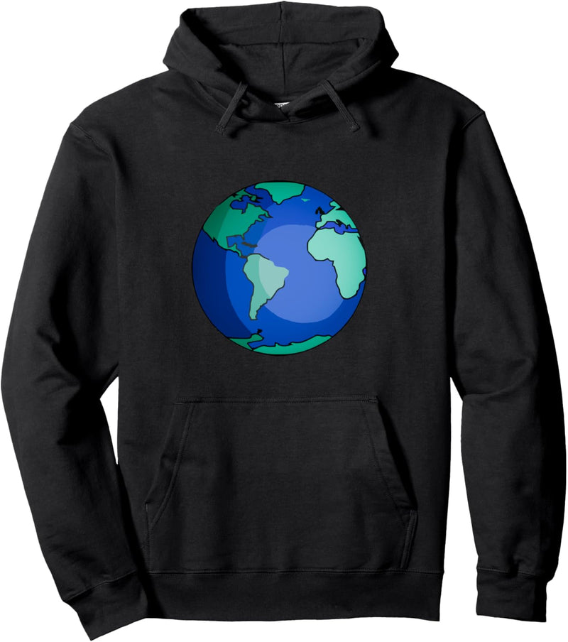 Planet Erde Pullover Hoodie