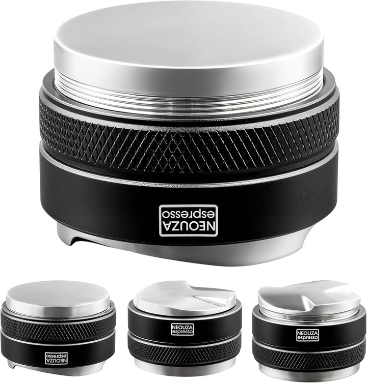 Neouza Siebträger-Verteiler 53mm für Espresso-Kaffee, ohne Boden, Doppelkopf für 54 mm Breville 870/