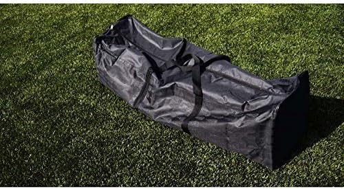 Fussballtor Powershot® 2 Jahre Garantie (Struktur) – robust und robust – Grösse wählbar 3,7 x 2 m, 3