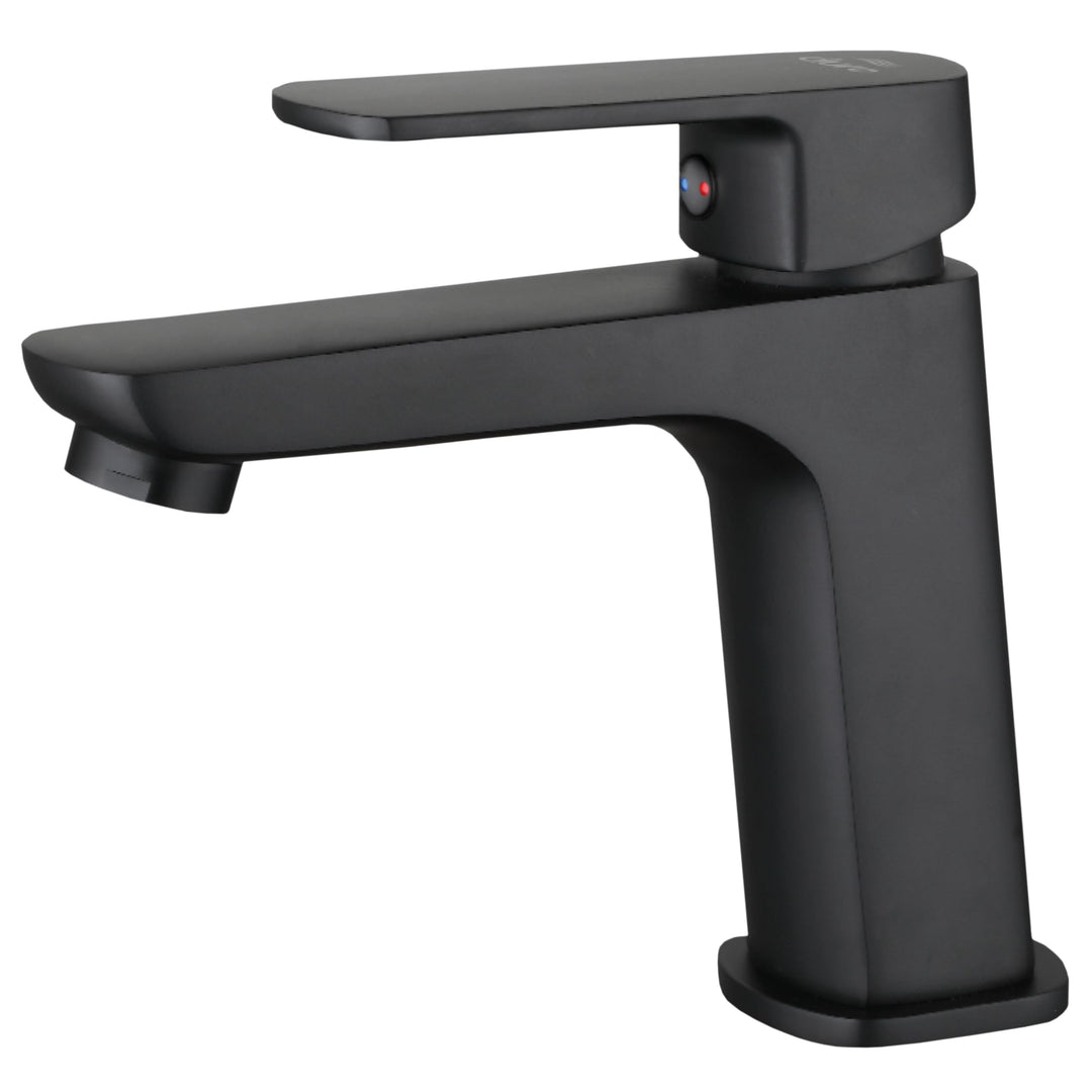 DURO Waschtischarmatur Ombra, Standbatterie, Wassersparend, aus Messing, Einhebel-Einloch-Standbatte