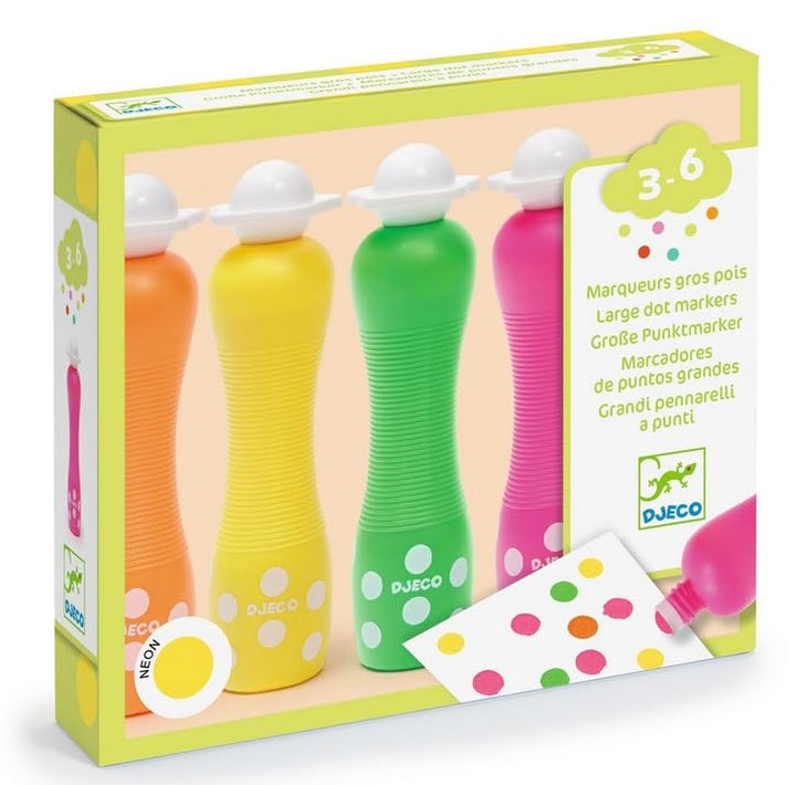Djeco Grosse Punktmarker ? Neon