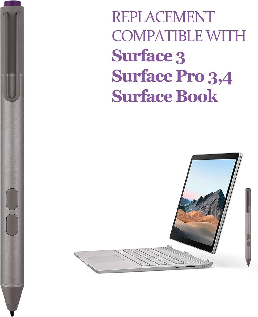 swark S Stylus Eingabestift repacement Kompatibel mit Surface 3 & Surface Pro 3 & Pro 4 & Surface Bo