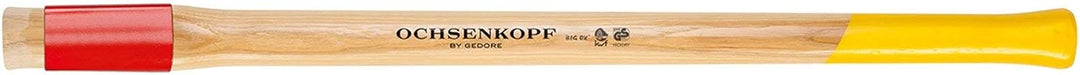 OCHSENKOPF OX E-696 H-0850 Ersatzstiel Hickory ROTBAND-PLUS 900 mm, Gelb Ersatzstiel für OX 635 H-30
