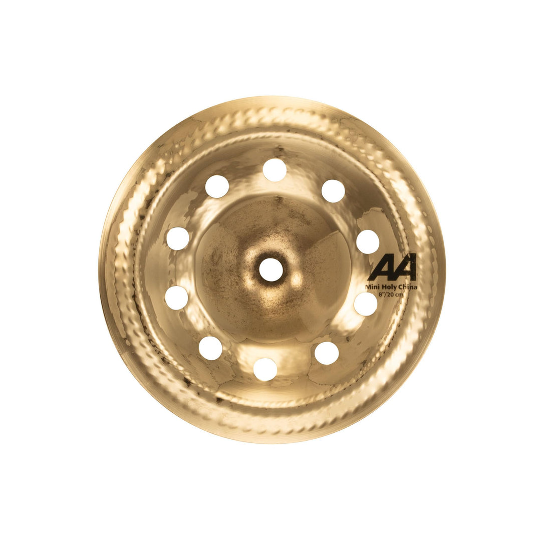 Sabian 8” AA Mini Holy China, Brillant Finish 8 Inch Mini Holy China, 8 Inch Mini Holy China