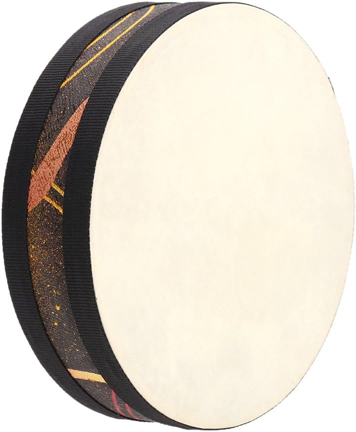 Andoer® Ozean Welle Perle Trommel Sanfte See Klang Musikinstrument 8 inch, 8 inch