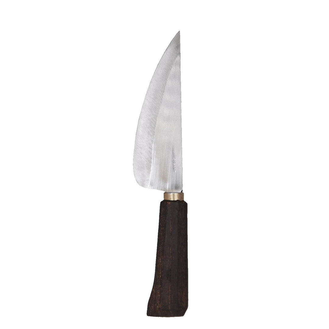 Authentic Blades VAY poliert - Asiatisches Wiegemesser aus Vietnam - Kohlenstoffstahl - schwarz, Kli