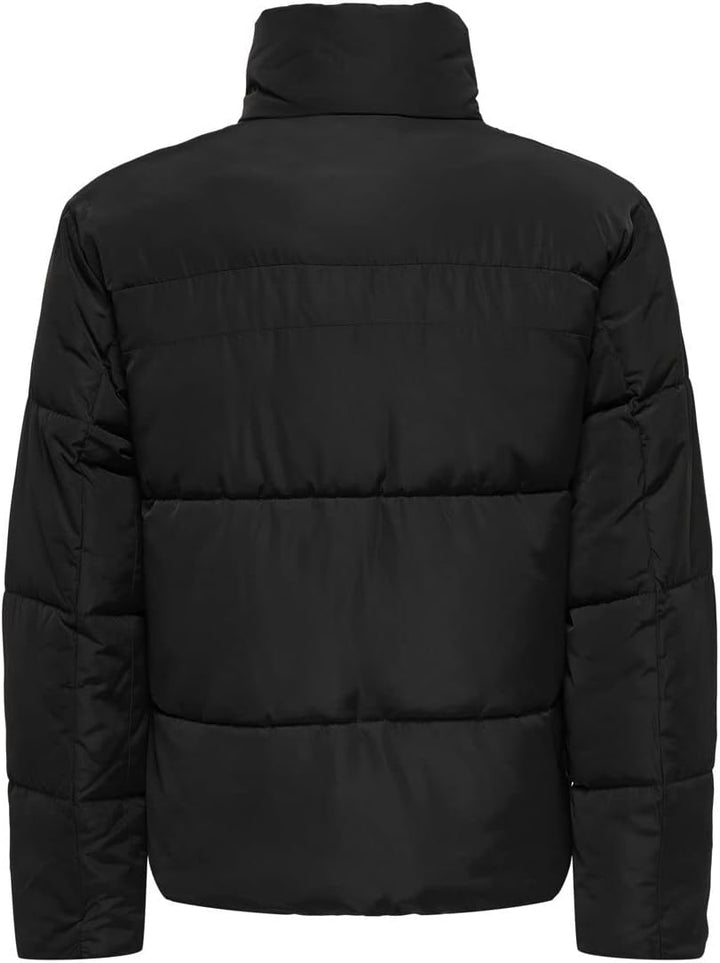ONLY & SONS Herren Onseverett Puffer Jacket OTW Jacke M Schwarz, M Schwarz