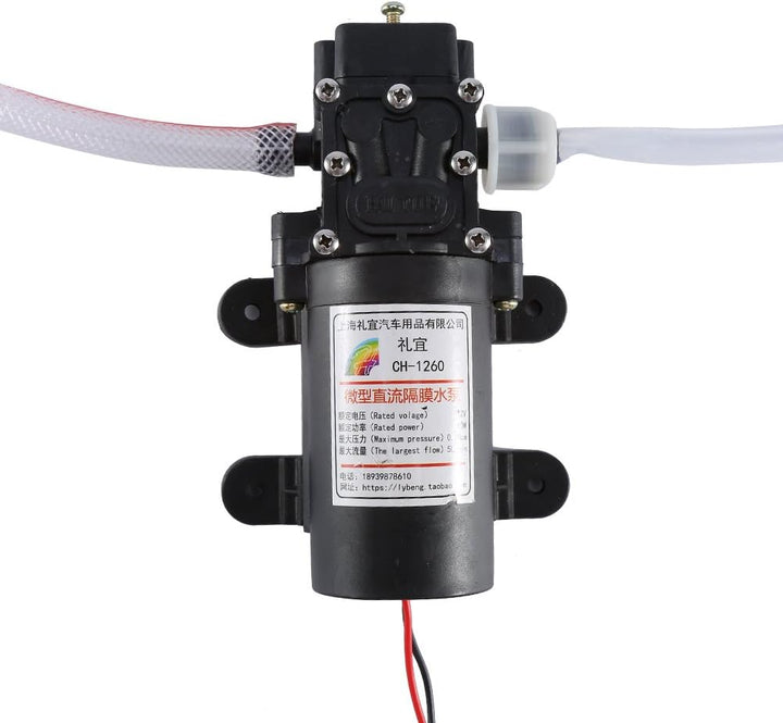 Keenso 12V 0.8MPA Ölförderpumpen-Kit, Auto Auto Ölflüssigkeit Flüssigkeitsförderpumpe