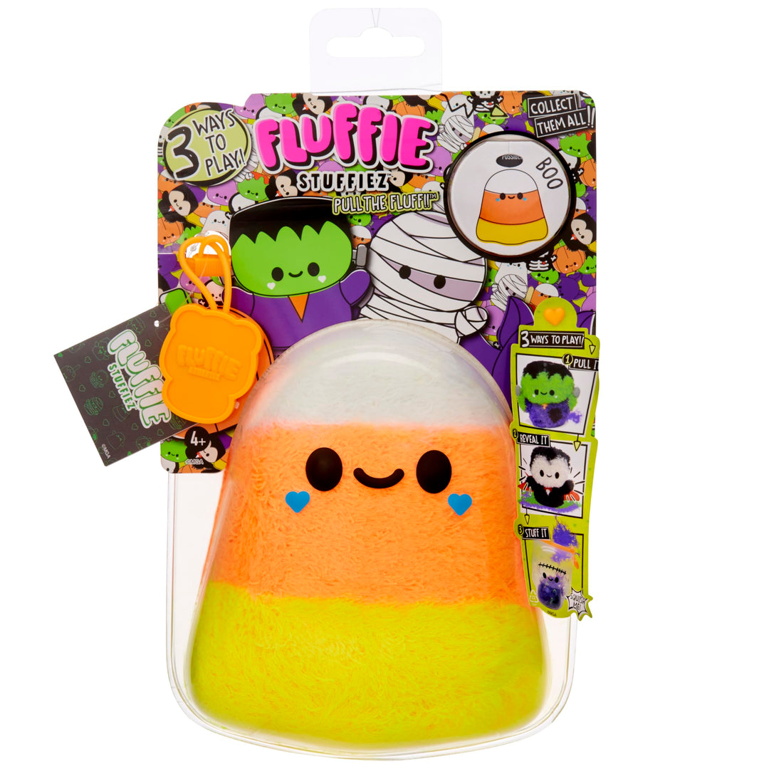 Fluffie Stuffiez Halloween Candy Corn - Kleines Plüsch-Sammlerstück - Überraschung beim Auspacken -