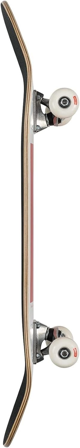 Globe Skateboard Complete G0 Black Serif Weiss / Rot (mehrfarbig) 8.0FU, Weiss / Rot (mehrfarbig) 8.