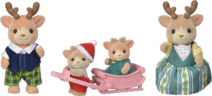Sylvanian Families 5692 Rentier Familie - Figuren für Puppenhaus