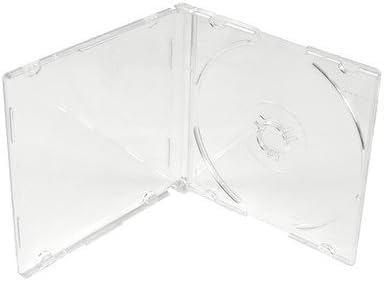25 x Klare 8-cm-CD-Hüllen für kleine 8-cm-Discs von Dragon Trading