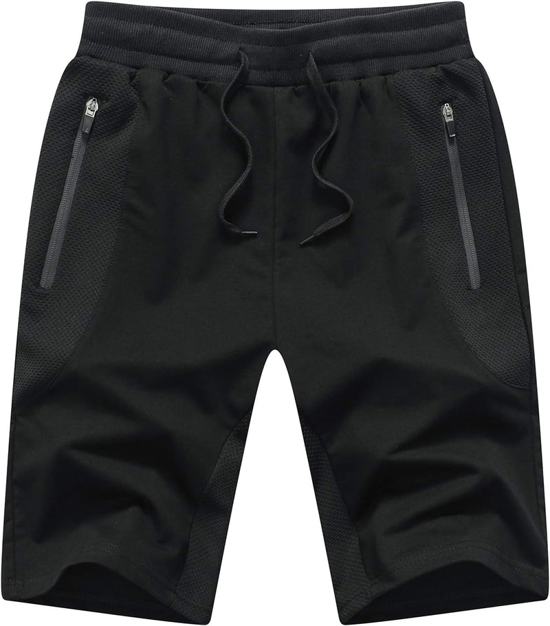 Tansozer Kurze Hosen Herren Shorts Mit Taschen Schwarz 02 XXL, Schwarz 02 XXL