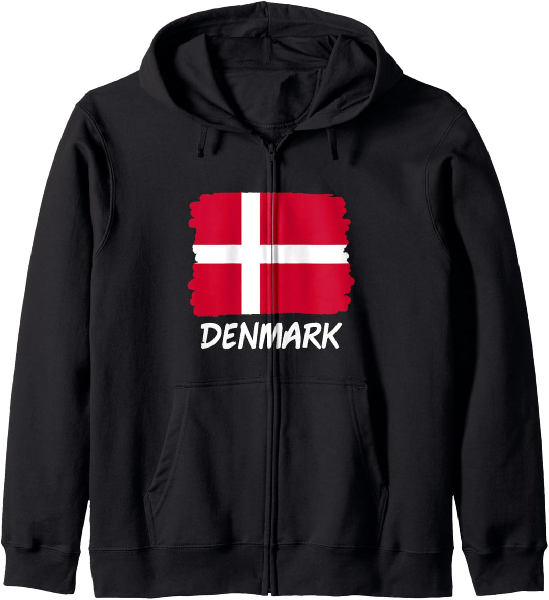 Dänemark-Flagge Kapuzenjacke
