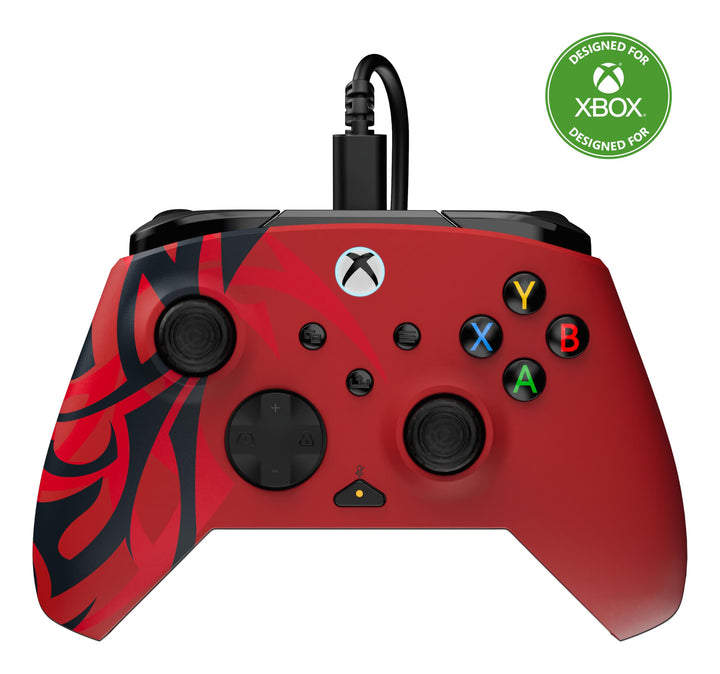 Turtle Beach Rematch Advanced Spirit Red Wired Gaming Controller - Lizenziert für Xbox Series X, S,
