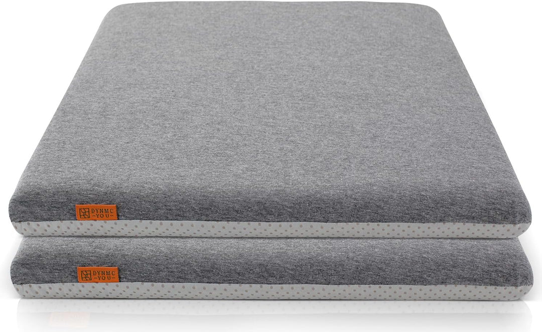 Sitzkissen Stuhl - Stuhlkissen 40x40 - Eckig 2er Set Grau - TEST SEHR GUT - INNOVATIONSPREIS ERGONOM