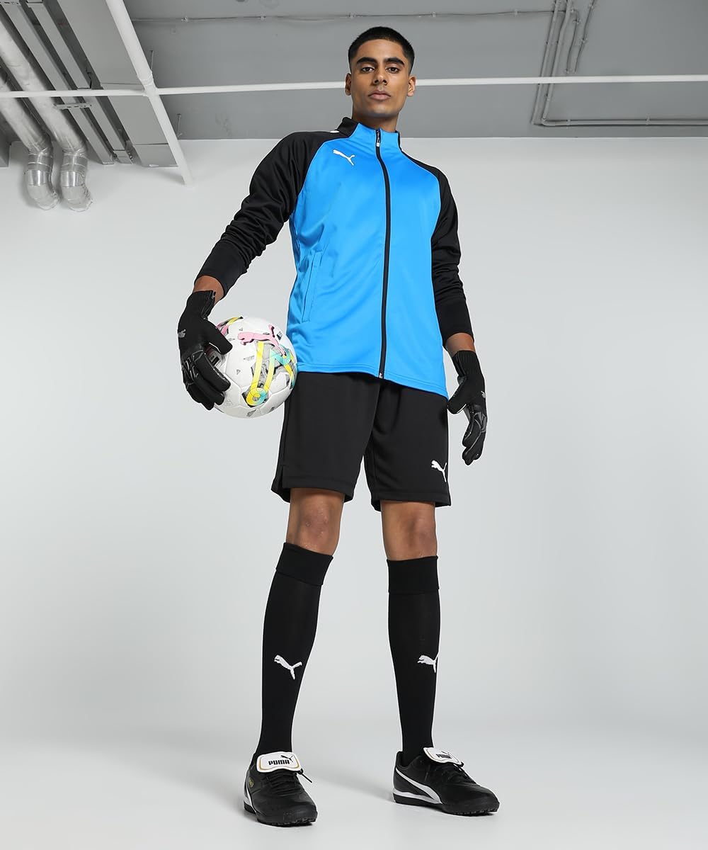 PUMA teamLIGA Trainingsjacke XXL Electric Blue Lemonade-puma Black, XXL Electric Blue Lemonade-puma