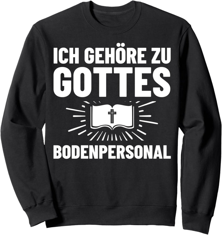 Pfarrer Kostüm Pastor Kleidung Gottesmann Geistlicher Sweatshirt