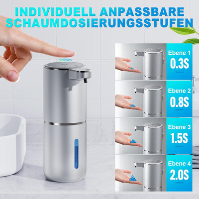Seifenspender Automatisch,380ml Elektrischer Wandmontage Berührungsloser Automatische Seifenspender,