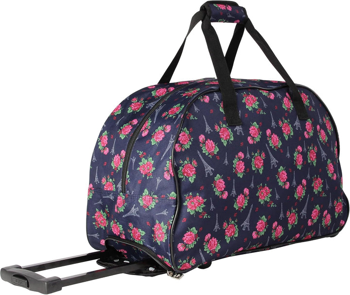 Betsey Johnson Designer-Handgepäck-Kollektion – leichte Reisetasche mit Muster, 55,9 cm – Wochenend-