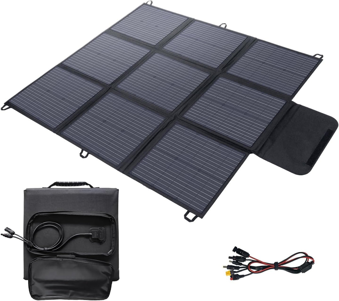 Faltbares Solarpanel 250W Solar-Ladegerät IP67 Wasserdicht und Staubdicht Hohe Ausgangskonversionsef