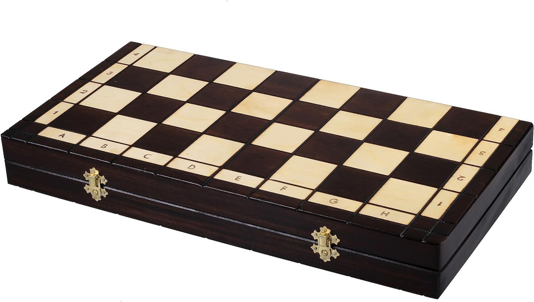 Sunrise Chess | Schach Beskid | Gross | Traditionelles Design | Sorgfältige Verarbeitung | Gut gemah
