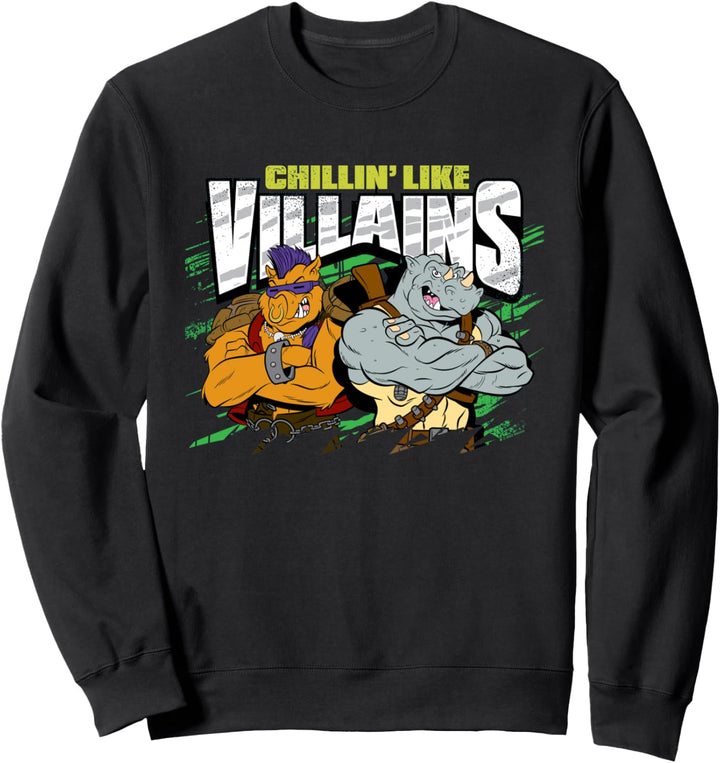 Teenage Mutant Ninja Turtles Chillin' Like Villains Sweatshirt